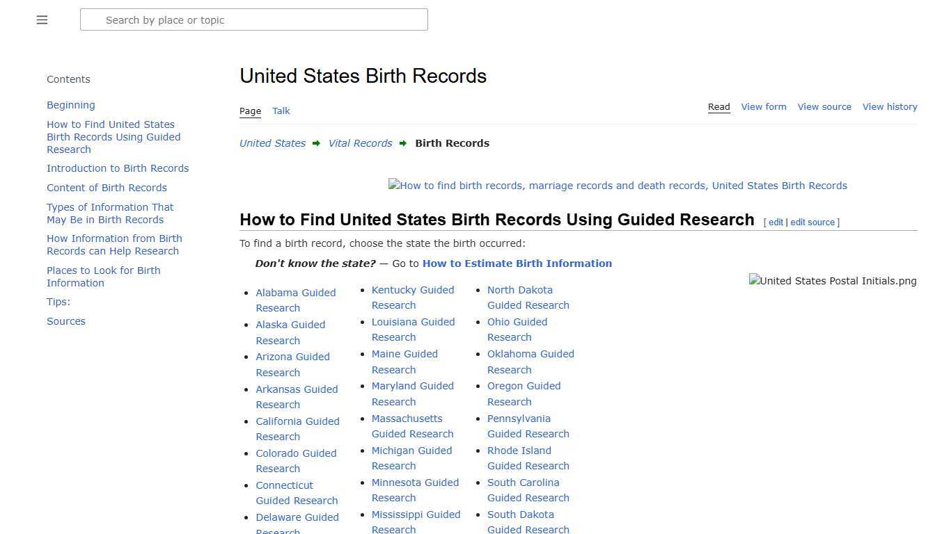 United States Birth Records • FamilySearch